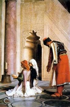 unknow artist Arab or Arabic people and life. Orientalism oil paintings  465 China oil painting art